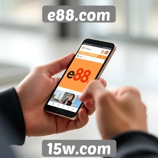 Acessibilidade do e88.com em dispositivos móveis