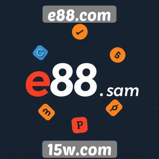 Opções de pagamento disponíveis no e88.com